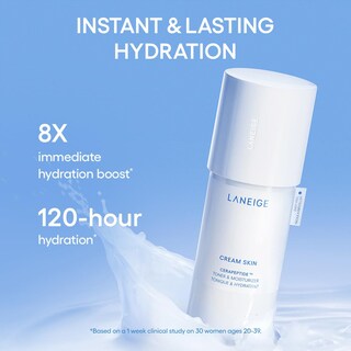Foto 4 | Tónico E Hidratante Laneige Cream Skin 320 Ml Con Ceramidas - Venta Internacional.