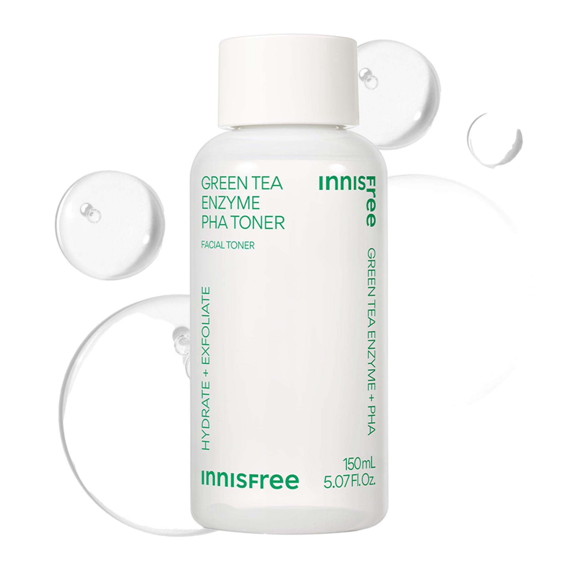 Foto 2 pulgar | Tonificador Innisfree, Enzima De Té Verde Pha Con Ácido Hialurónico, 200 Ml - Venta Internacional.