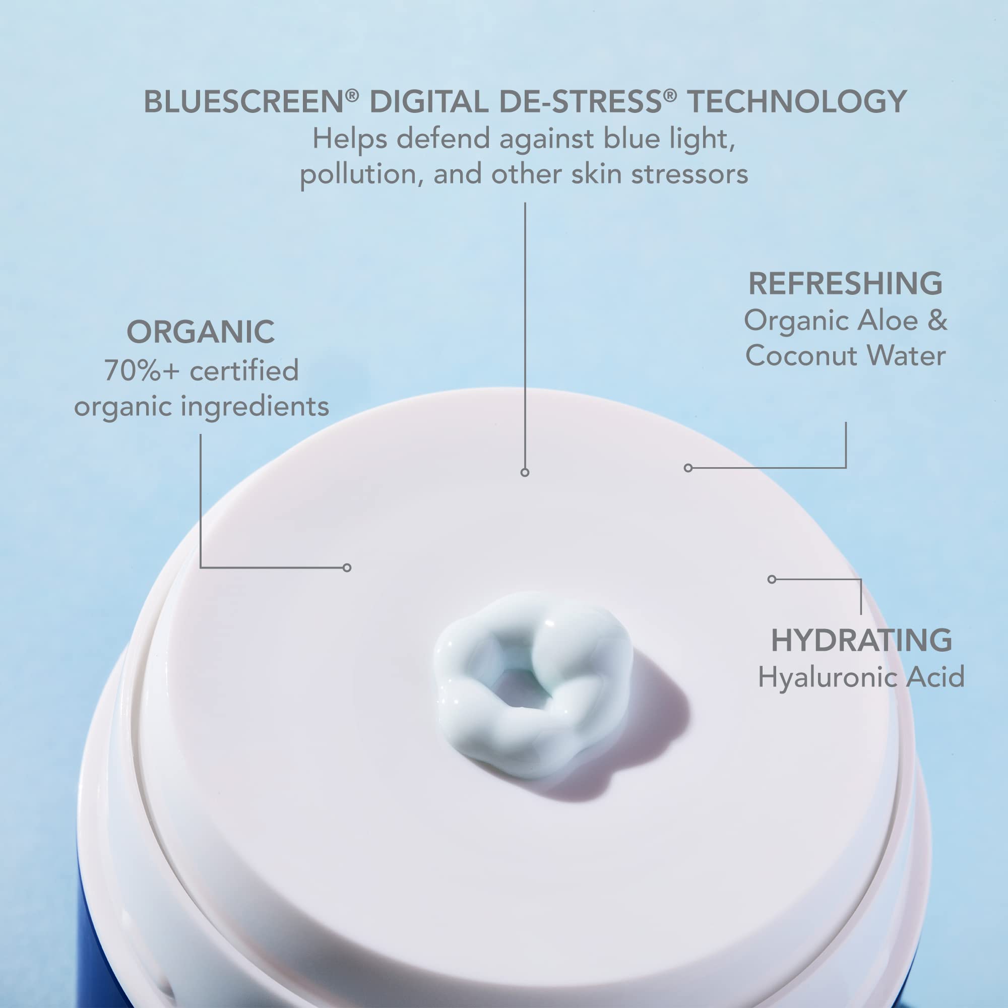 Foto 3 pulgar | Crema Hidratante Coola Organic Refrescante Water Cream Spf 50 45 Ml - Venta Internacional.