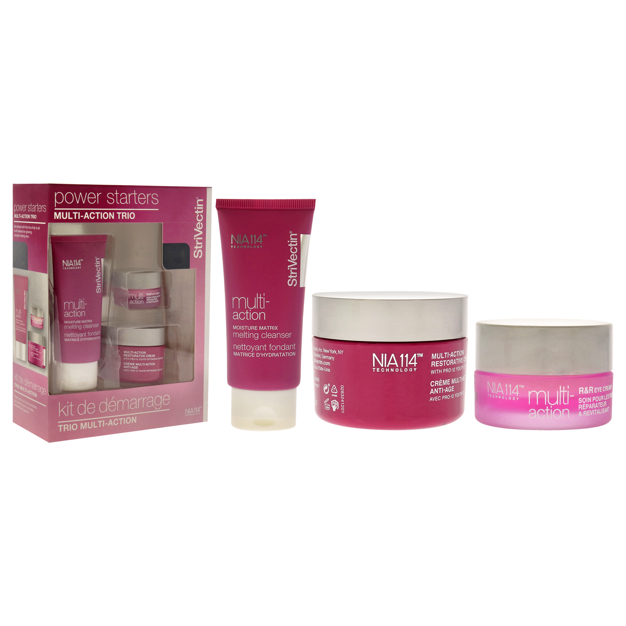 Foto 3 | Set De Cuidado De La Piel Strivectin Power Starters Multi-action, 3 Piezas - Venta Internacional.