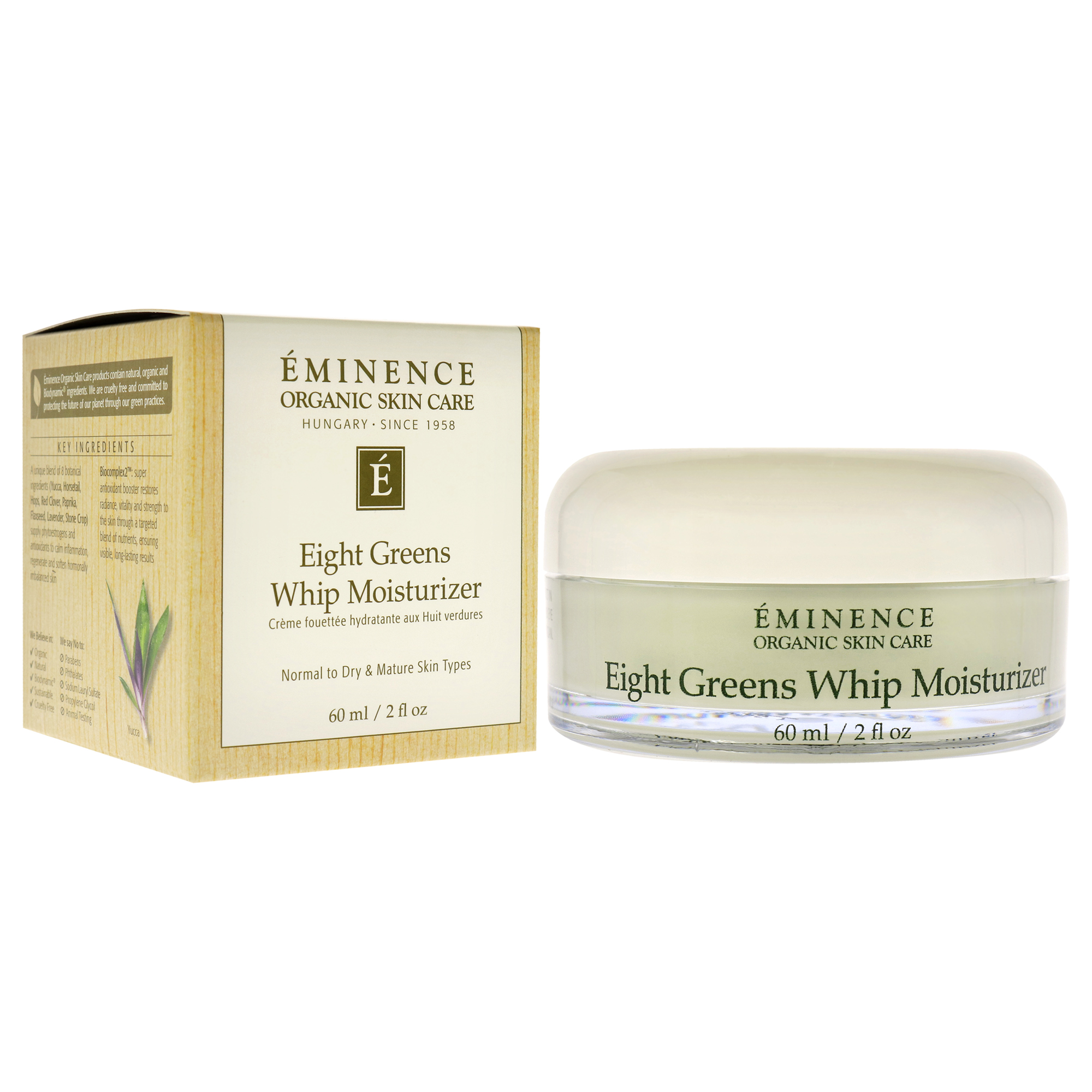 Foto 3 | Crema Hidratante Eminence Eight Greens Whip, 60 Ml, Reafirmante, Unisex - Venta Internacional.