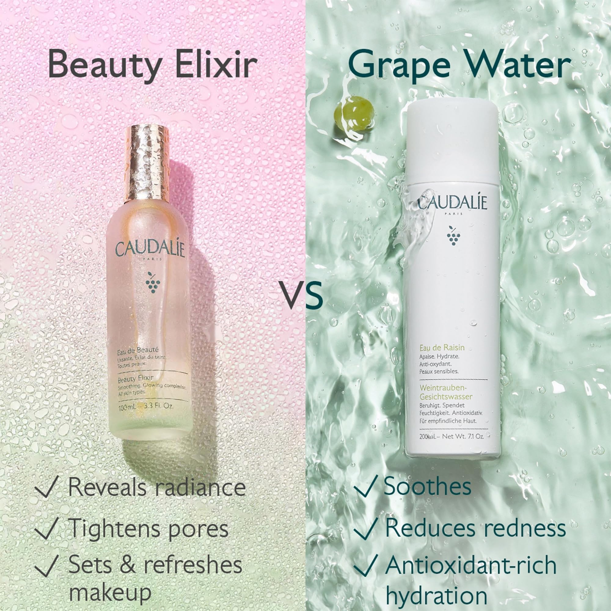Foto 6 pulgar | Face Mist Caudalie Beauty Elixir Toner Cierra Los Poros, 100 Ml - Venta Internacional.