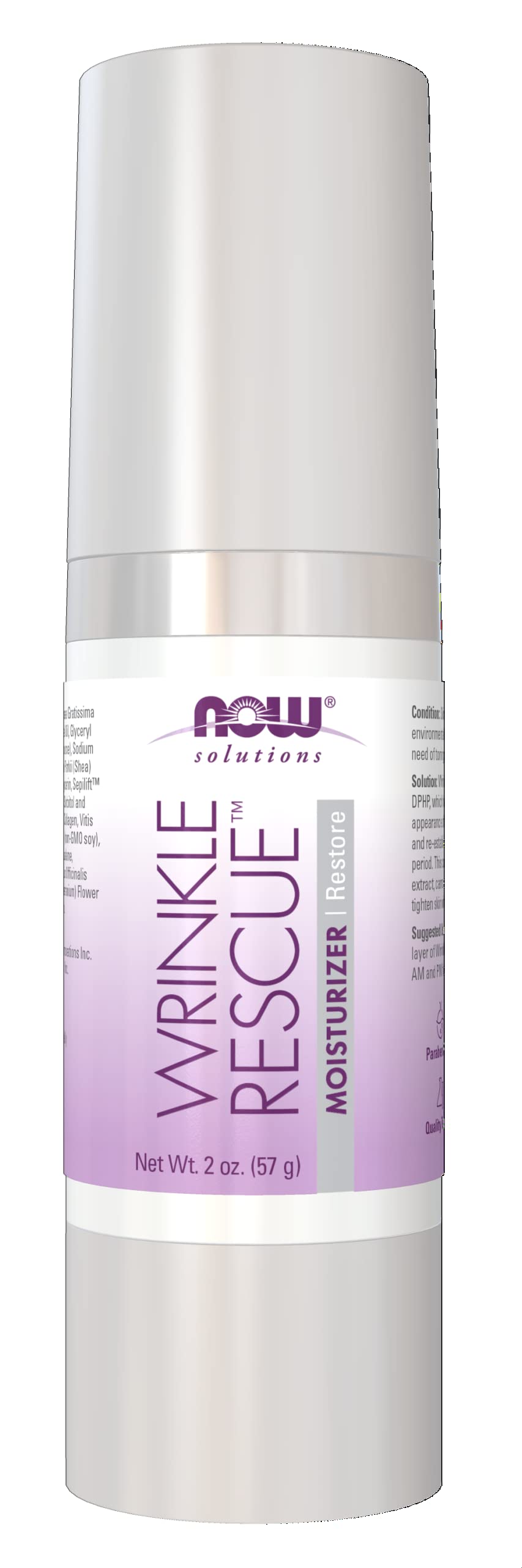 Crema Hidratante Now Solutions Wrinkle Rescue De 60 Ml Con Sepilift Dphp - Venta Internacional.