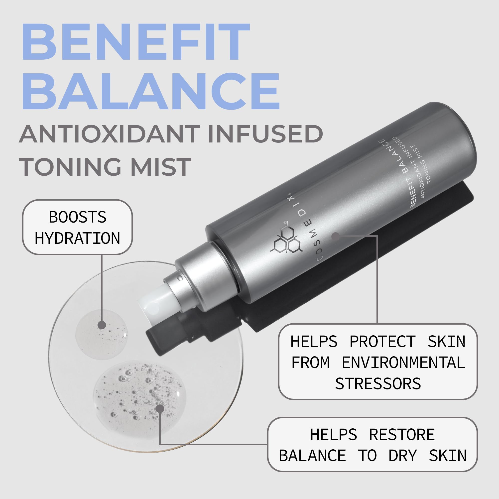 Foto 2 | Tónico Facial CosMedix Benefit Balance Ultronutriente - Venta Internacional