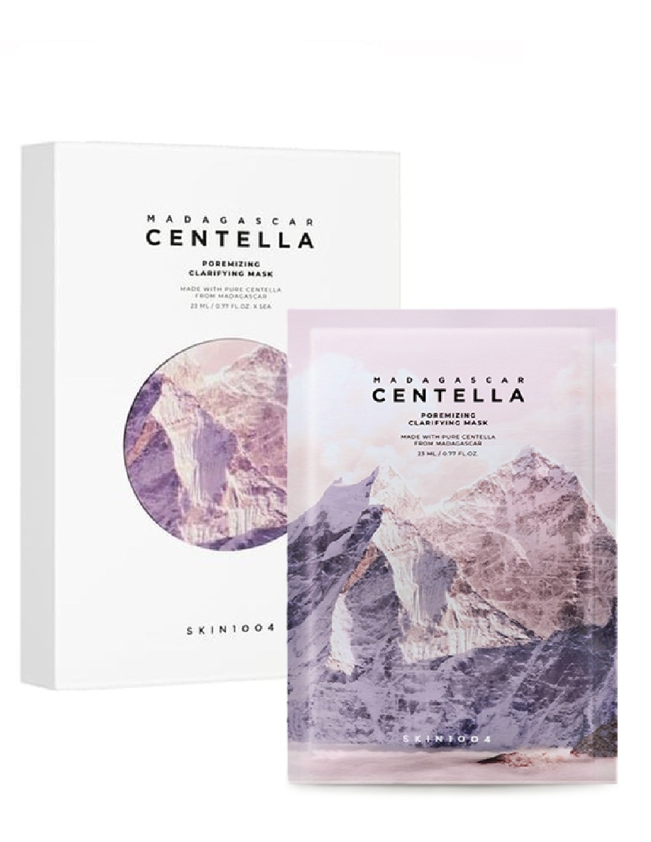 Mascarilla Facial Skin1004 Madagascar Centella Poremizing Clarifying Mask 5 Pz $499