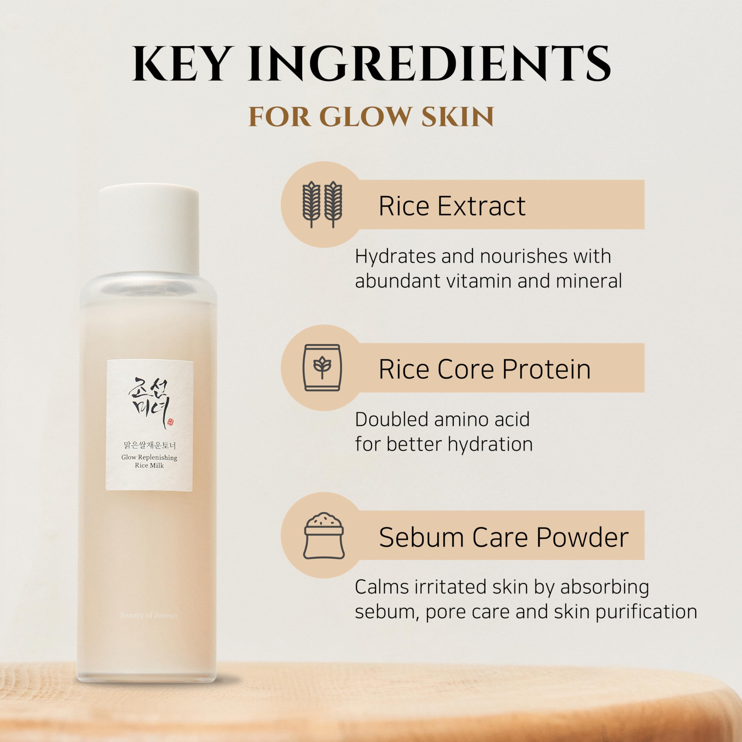 Foto 5 pulgar | Tónico Facial Beauty Of Joseon Glow Regenerador Rice 150 Ml - Venta Internacional.