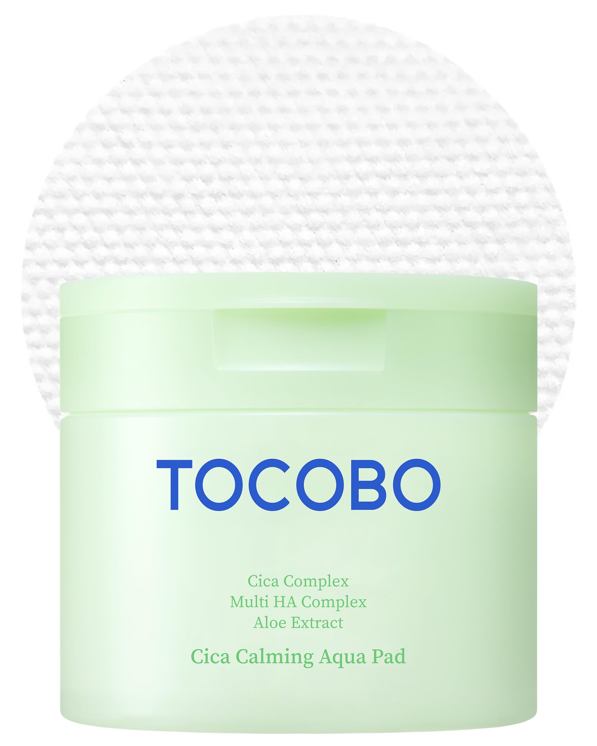 Foto 2 pulgar | Almohadilla De Tóner Tocobo Cica Calming Aqua Con Cica Fermentado, 60 Pastillas - Venta Internacional.
