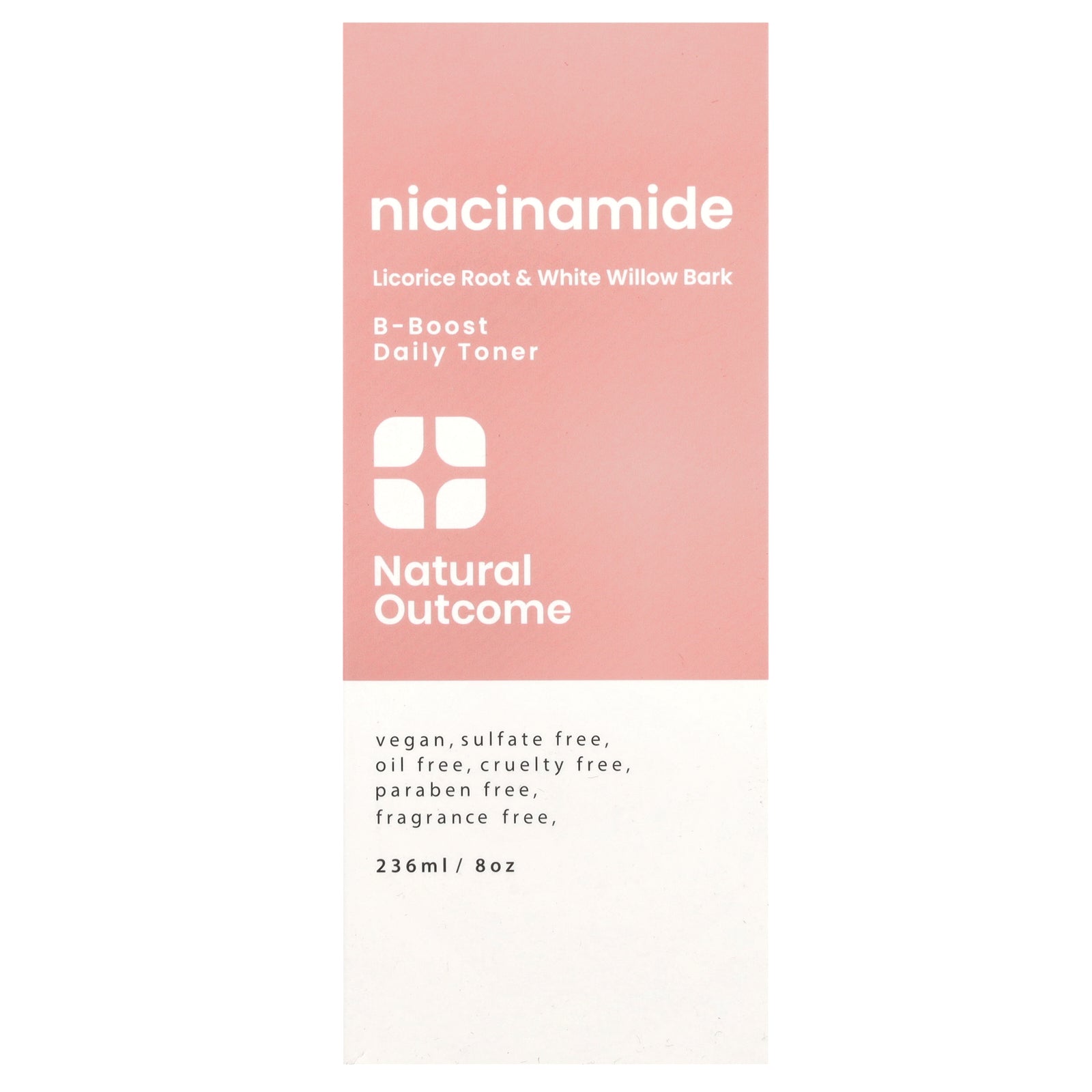 Foto 3 pulgar | Tonificador Natural Outcome Con Niacinamida B-boost Para Uso Diario, 236 Ml, Sin Fragancia - Venta Internacional.