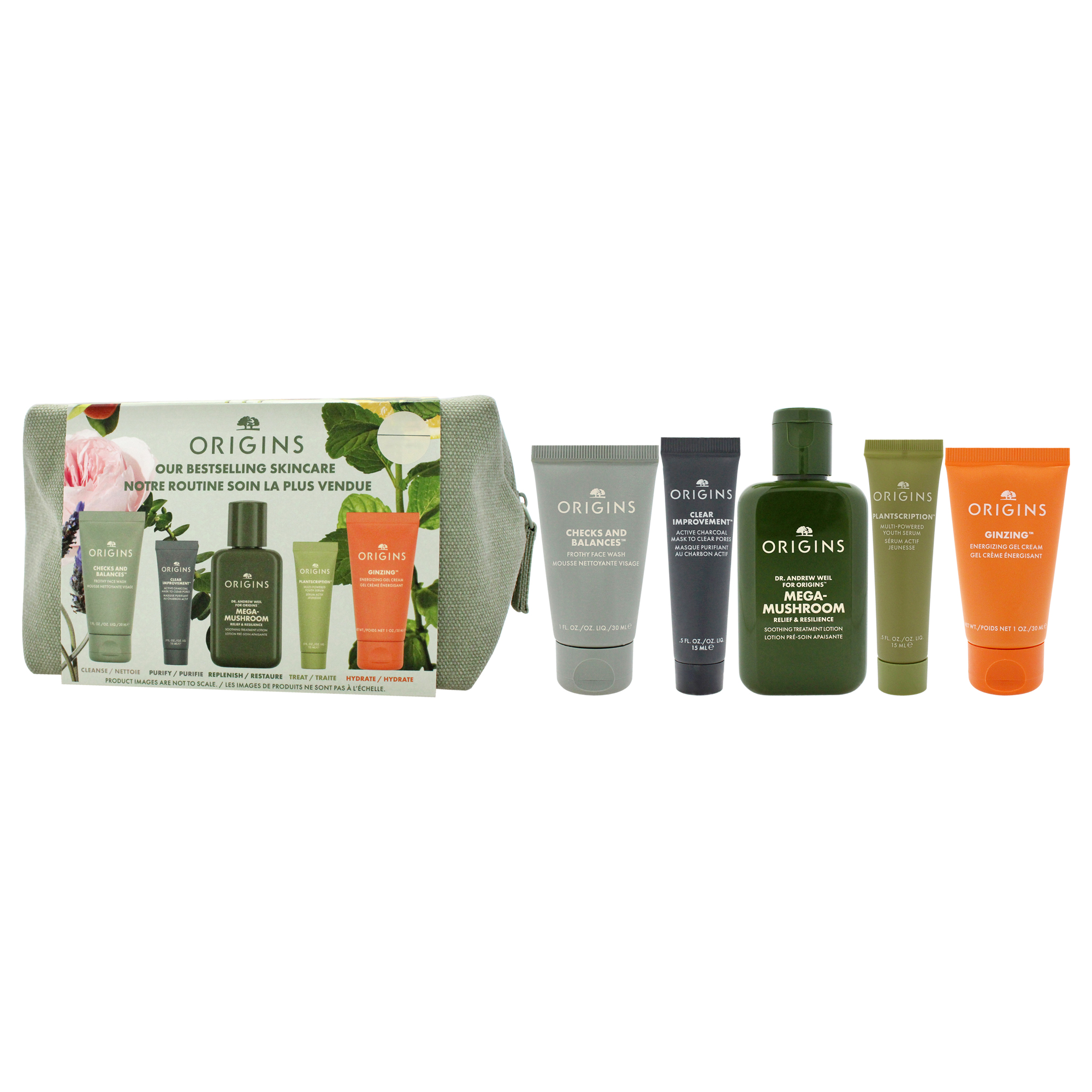 Foto 1 | Set De Cuidado De La Piel Origins Más Vendido Con 5 Miniproductos - Venta Internacional.