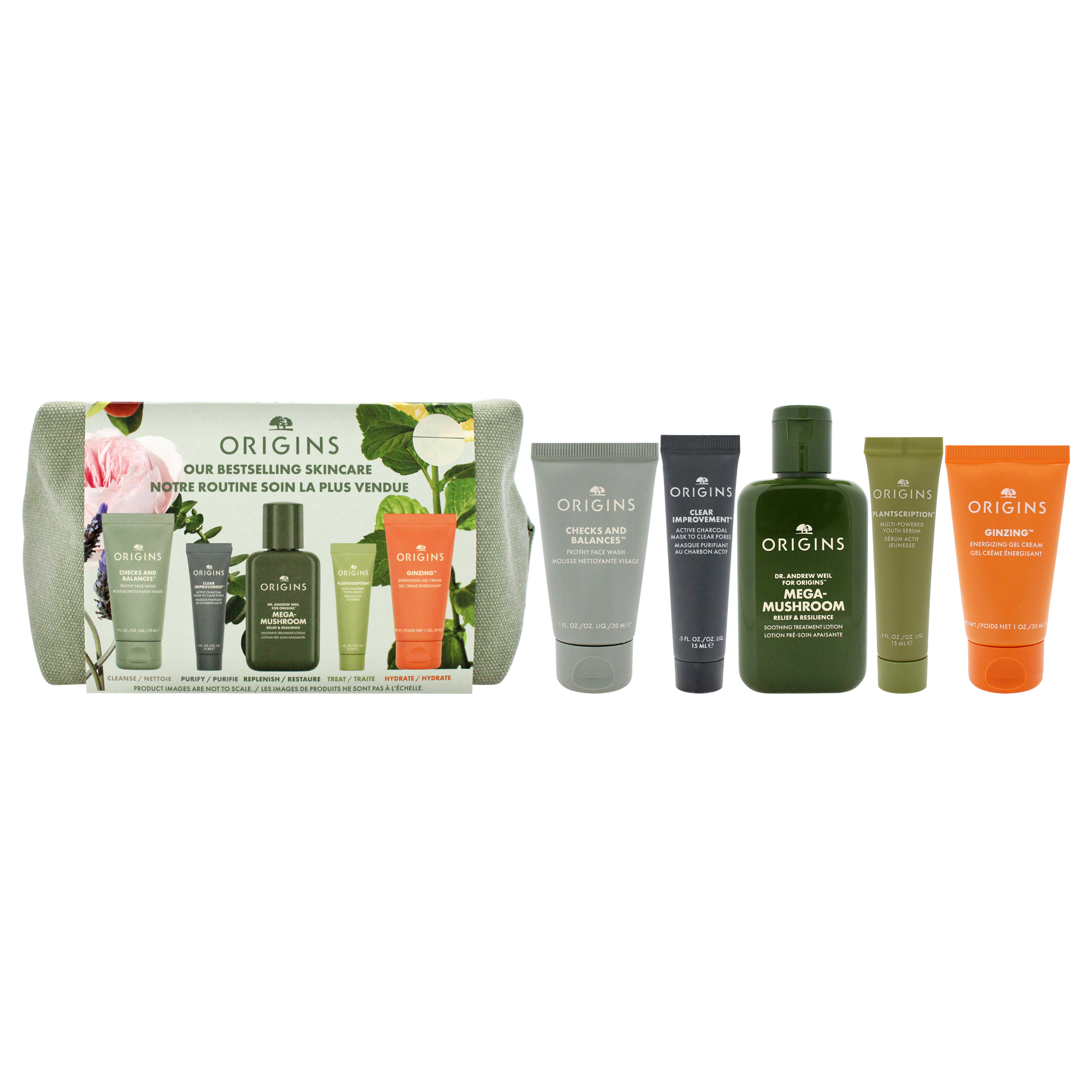 Foto 5 pulgar | Set De Cuidado De La Piel Origins Más Vendido Con 5 Miniproductos - Venta Internacional.