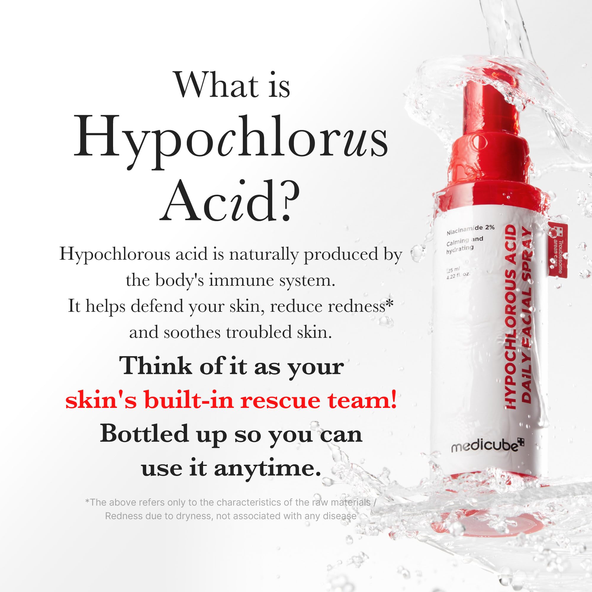 Foto 6 | Spray Calmante Facial Mist Medicube Power Con Ácido Hipocloroso - Venta Internacional.