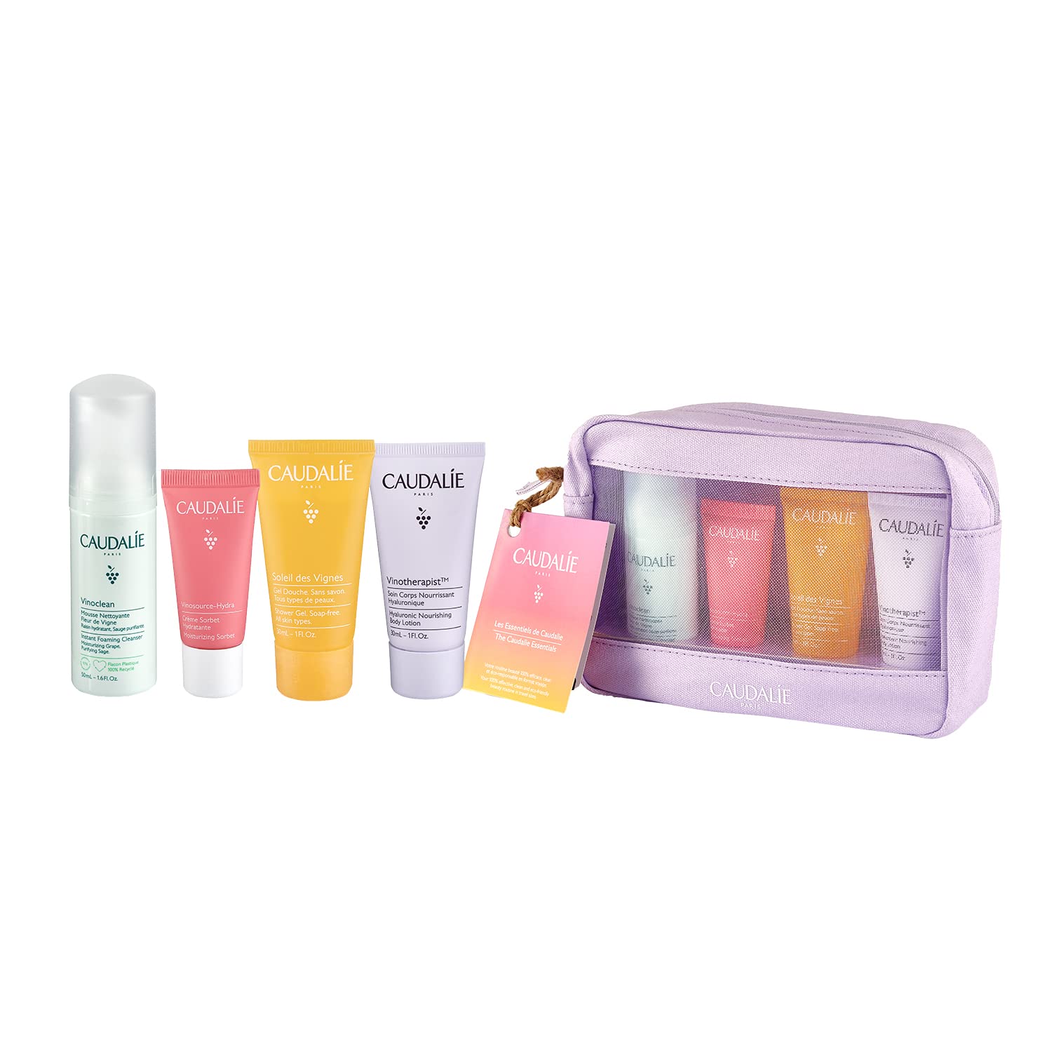 Foto 2 | Set De Cuidado De La Piel Caudalie Travel Essentials De Edición Limitada - Venta Internacional.