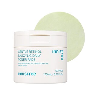 Foto 1 | Almohadillas De Tónico Innisfree Daily Gentle Retinol Para Acné Salicílico - Venta Internacional.