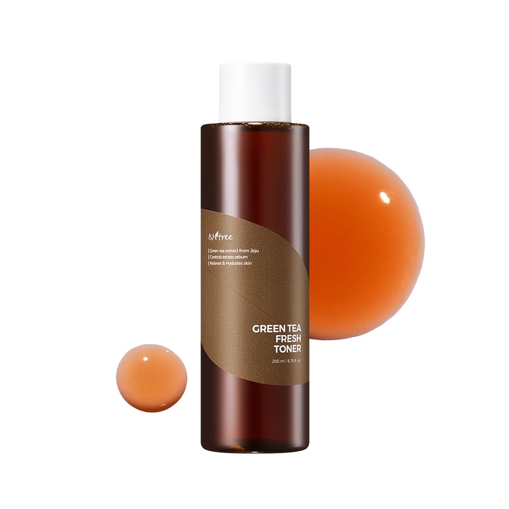 Tónico Intree Green Tea Fresh 200 Ml Para Piel Grasa - Venta Internacional.