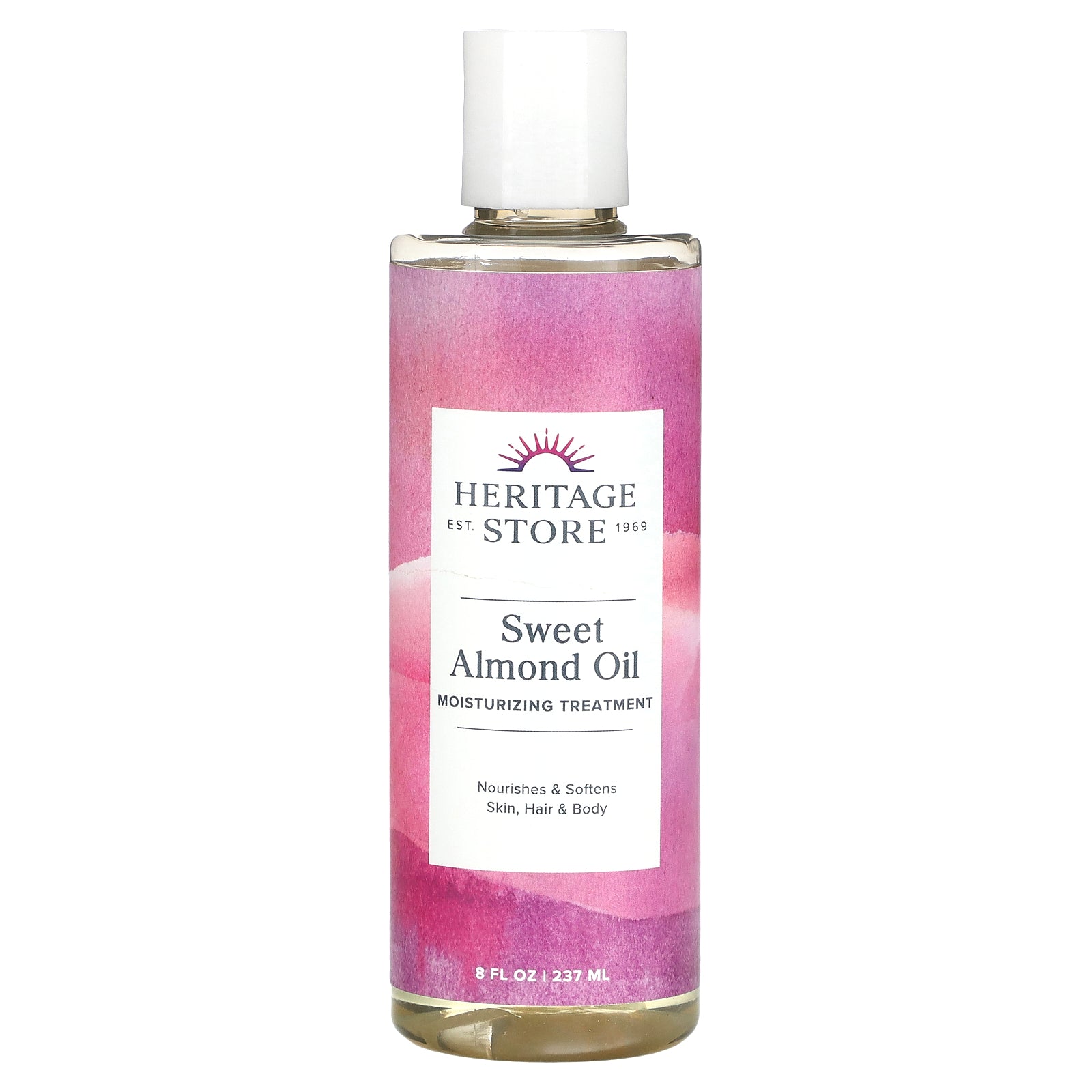 Tratamiento Hidratante Heritage Store Aceite De Almendras Dulces 237ml - Venta Internacional.
