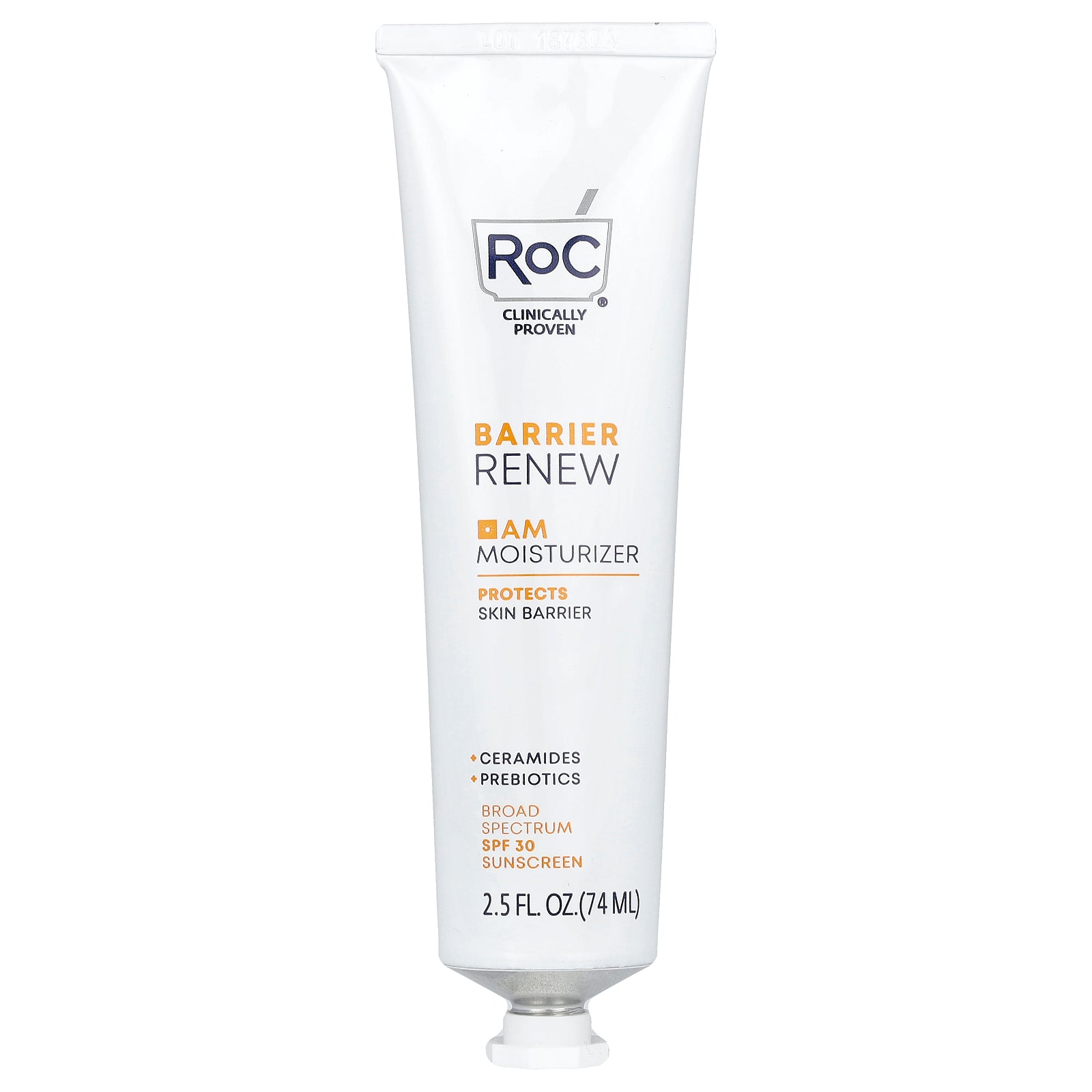 Crema Hidratante Roc Barrier Renew Am Spf 30 74 Ml Sin Fragancia - Venta Internacional.