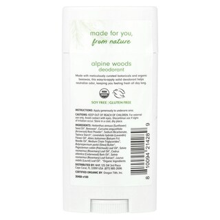 Foto 2 | Desodorante Dr. Mercola Ola Botanicals Alpine Woods 75,13 G - Venta Internacional.