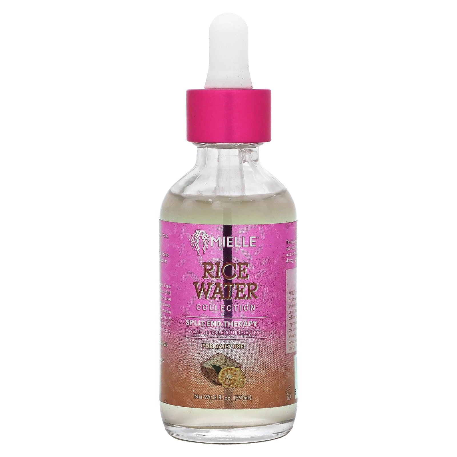 Colección De Agua De Arroz Mielle De Split End Therapy, 59 Ml - Venta Internacional.