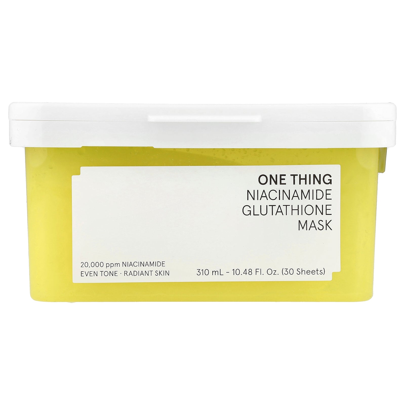 Foto 2 pulgar | Máscara De Belleza One Thing Con Niacinamida Y Glutatión  30 Hojas - Venta Internacional.