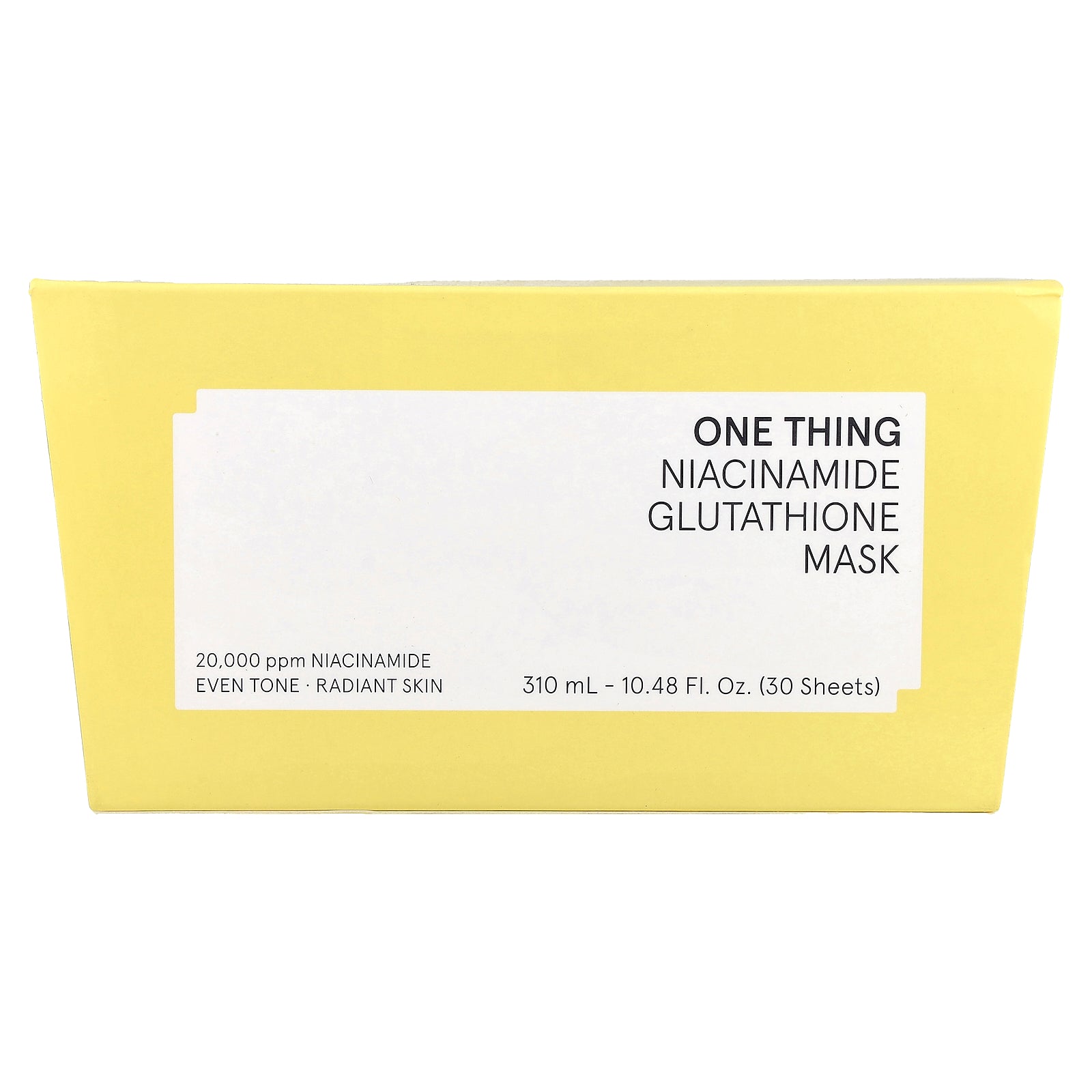 Foto 3 pulgar | Máscara De Belleza One Thing Con Niacinamida Y Glutatión  30 Hojas - Venta Internacional.