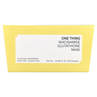 Foto 2 | Máscara De Belleza One Thing Con Niacinamida Y Glutatión 30 Hojas - Venta Internacional.