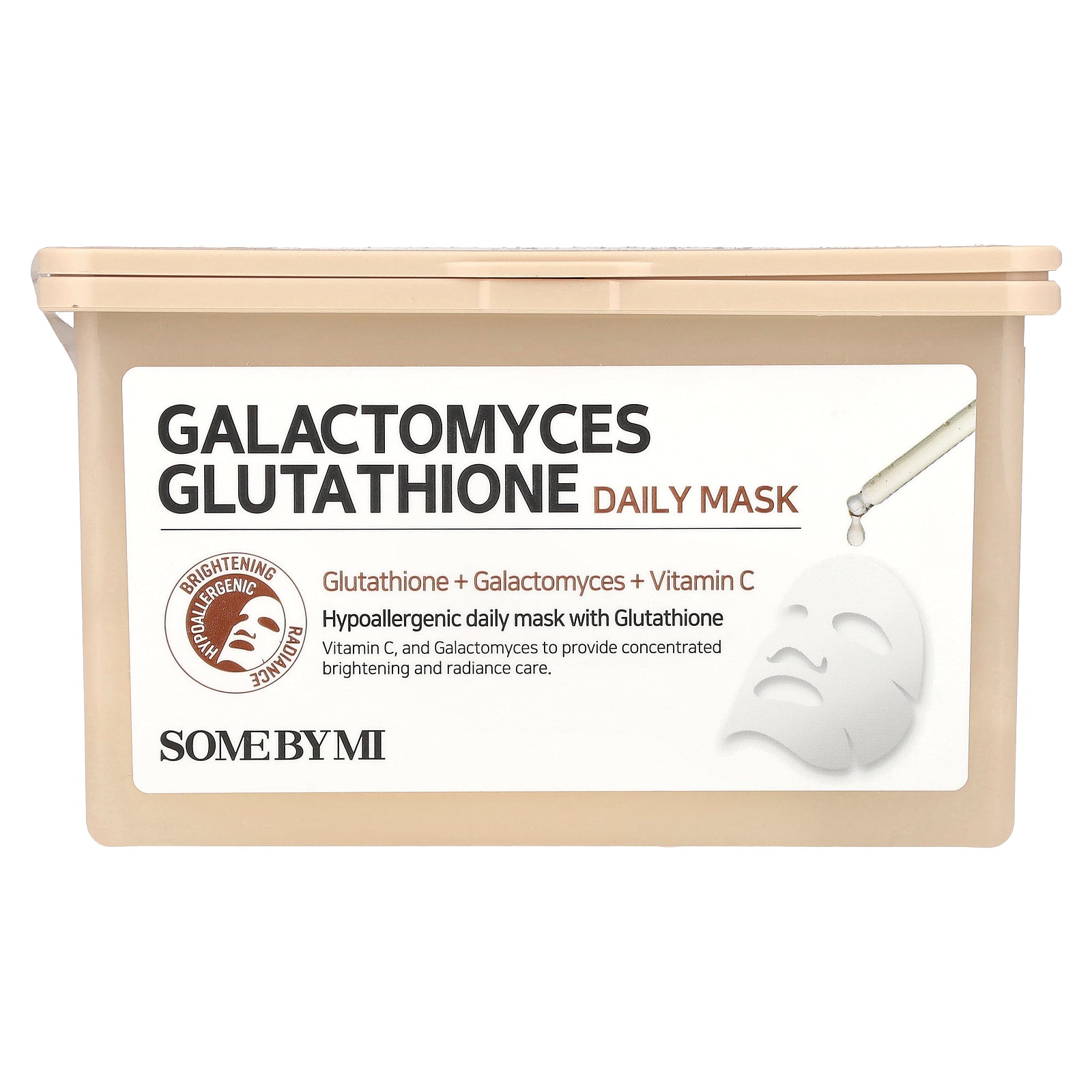 Foto 2 pulgar | Mascarilla De Belleza Some By Mi Galactomyces Glutathione  30 Hojas - Venta Internacional.