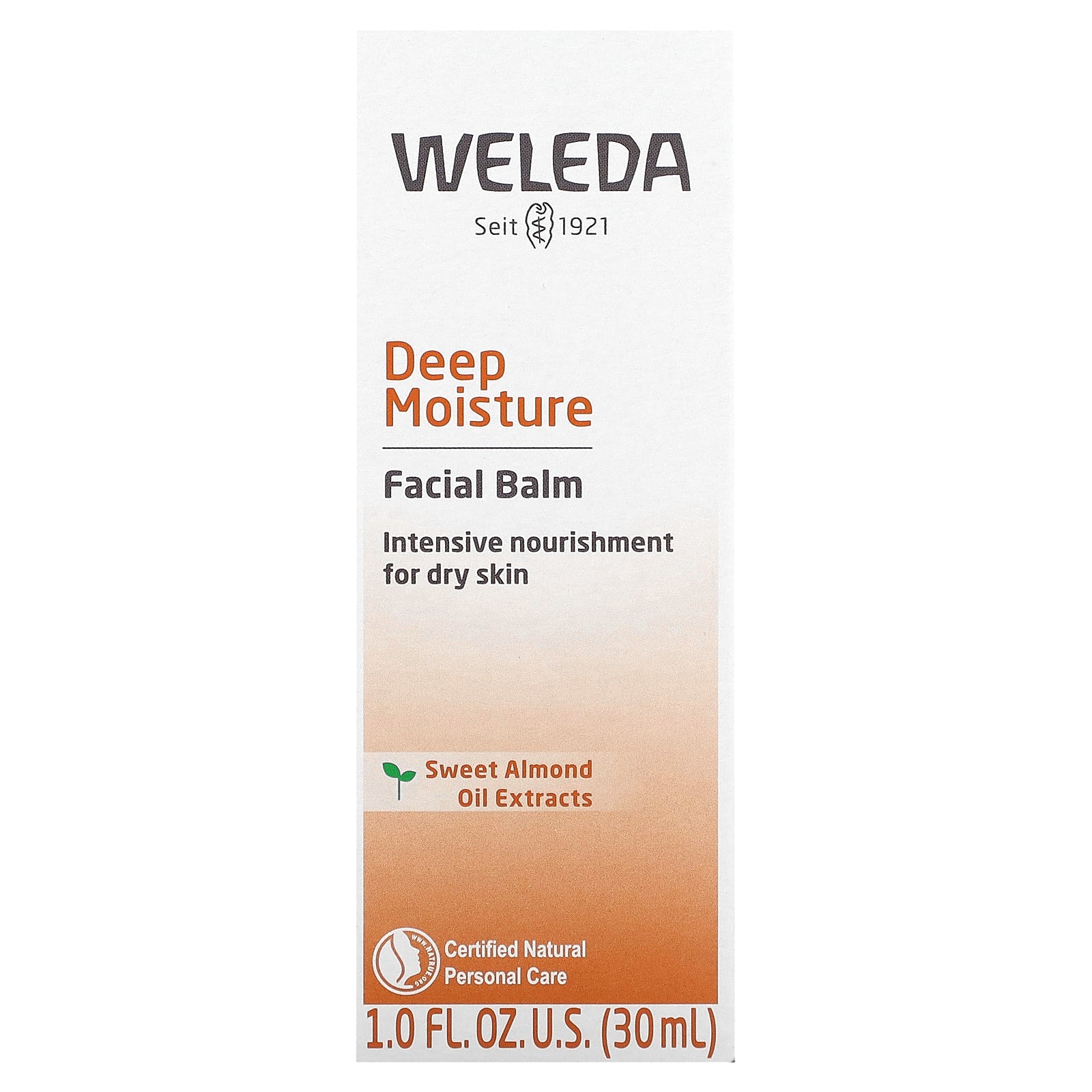 Foto 3 pulgar | Bálsamo Facial Weleda Deep Moisture Con Aceite De Almendras Dulces 30 Ml - Venta Internacional.