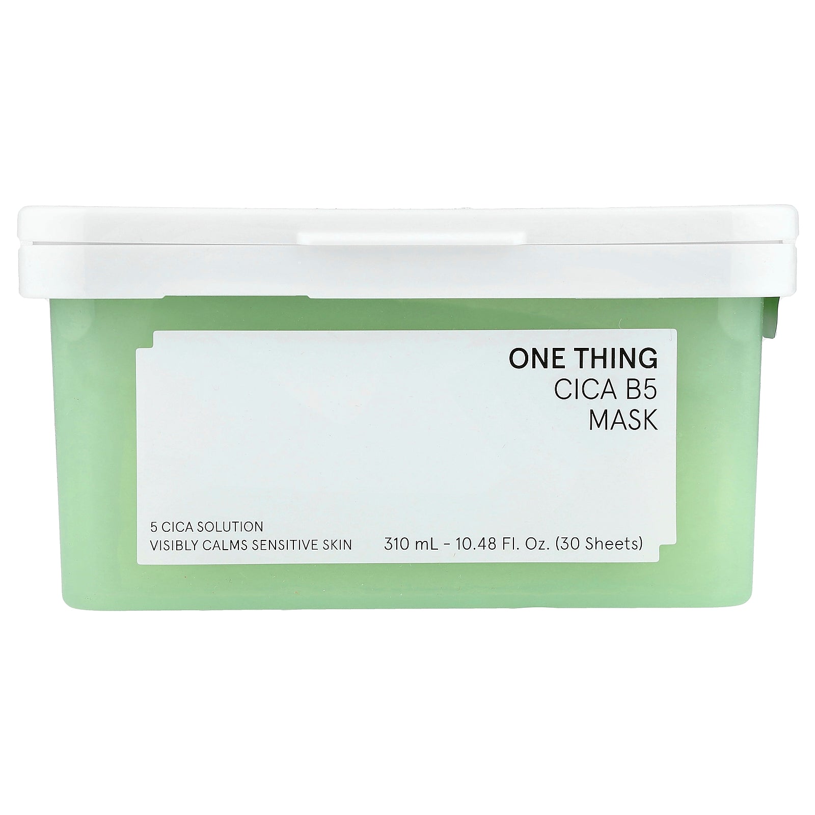 Foto 2 pulgar | Máscara De Belleza One Thing Cica B5 30 Hojas 310 Ml - Venta Internacional.