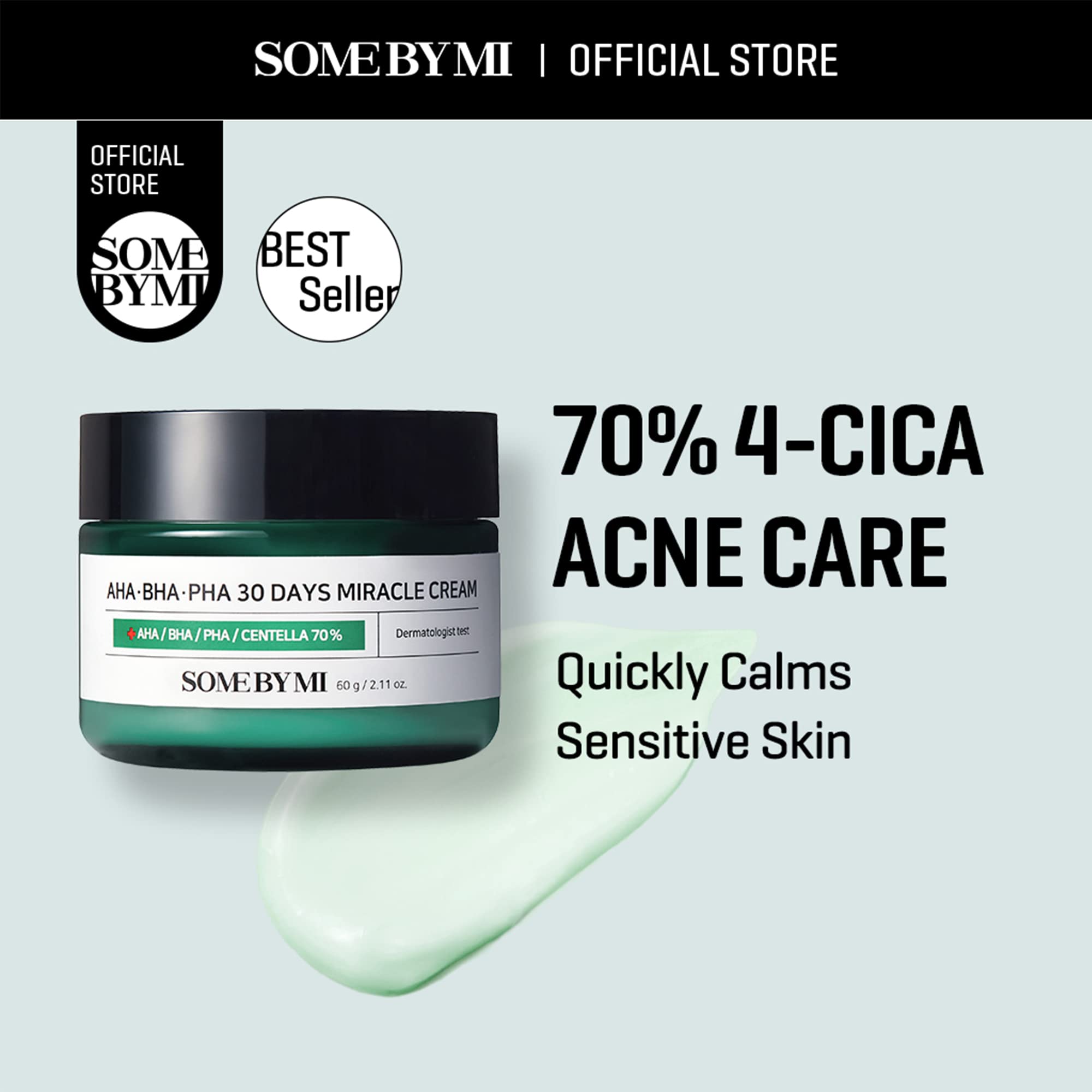 Foto 3 pulgar | Crema Some By Mi Aha Bha Pha 30 Days Miracle 60 Ml Para Piel Sensible - Venta Internacional.