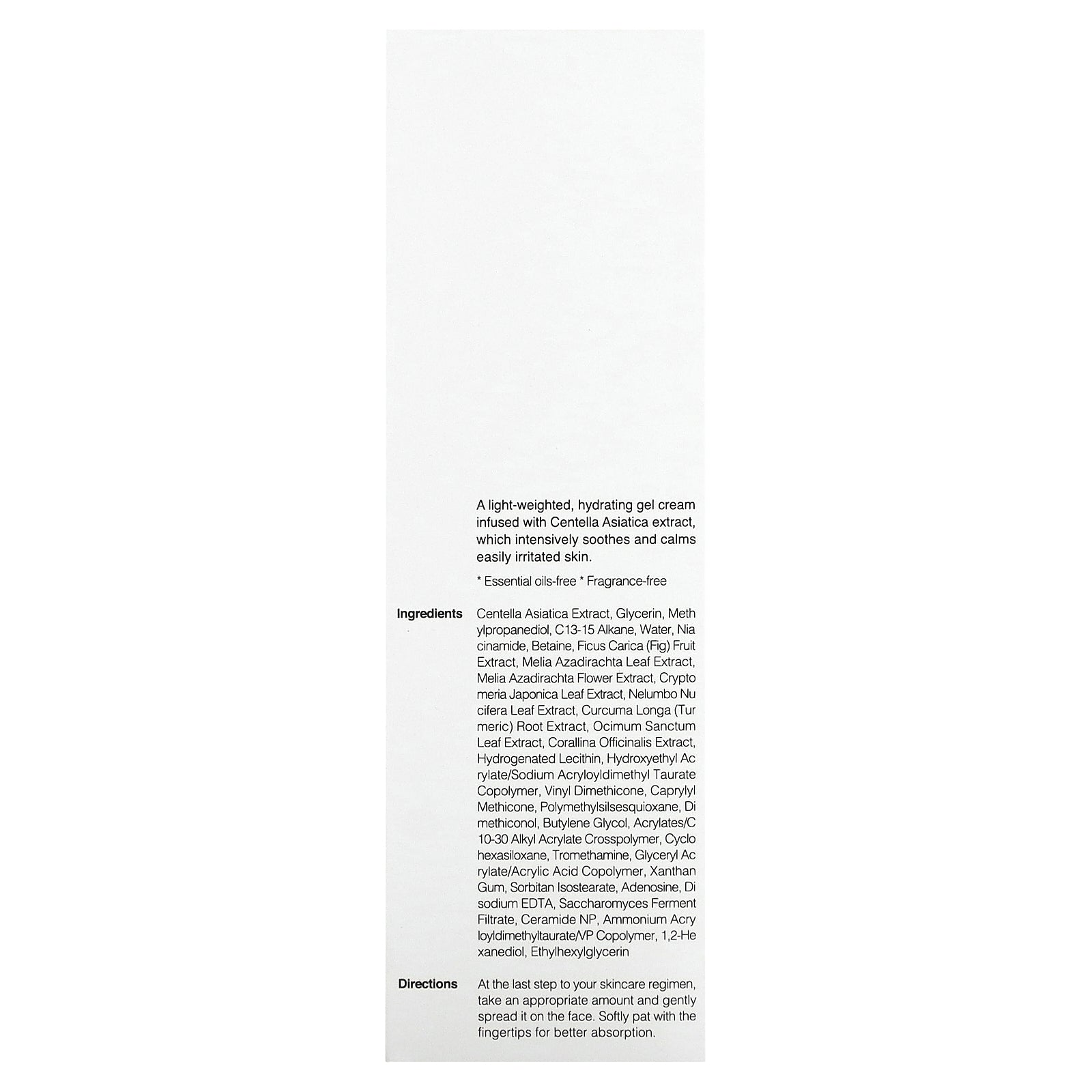 Foto 3 | Crema Celimax The Real Cica Calmante 50 Ml - Venta Internacional.