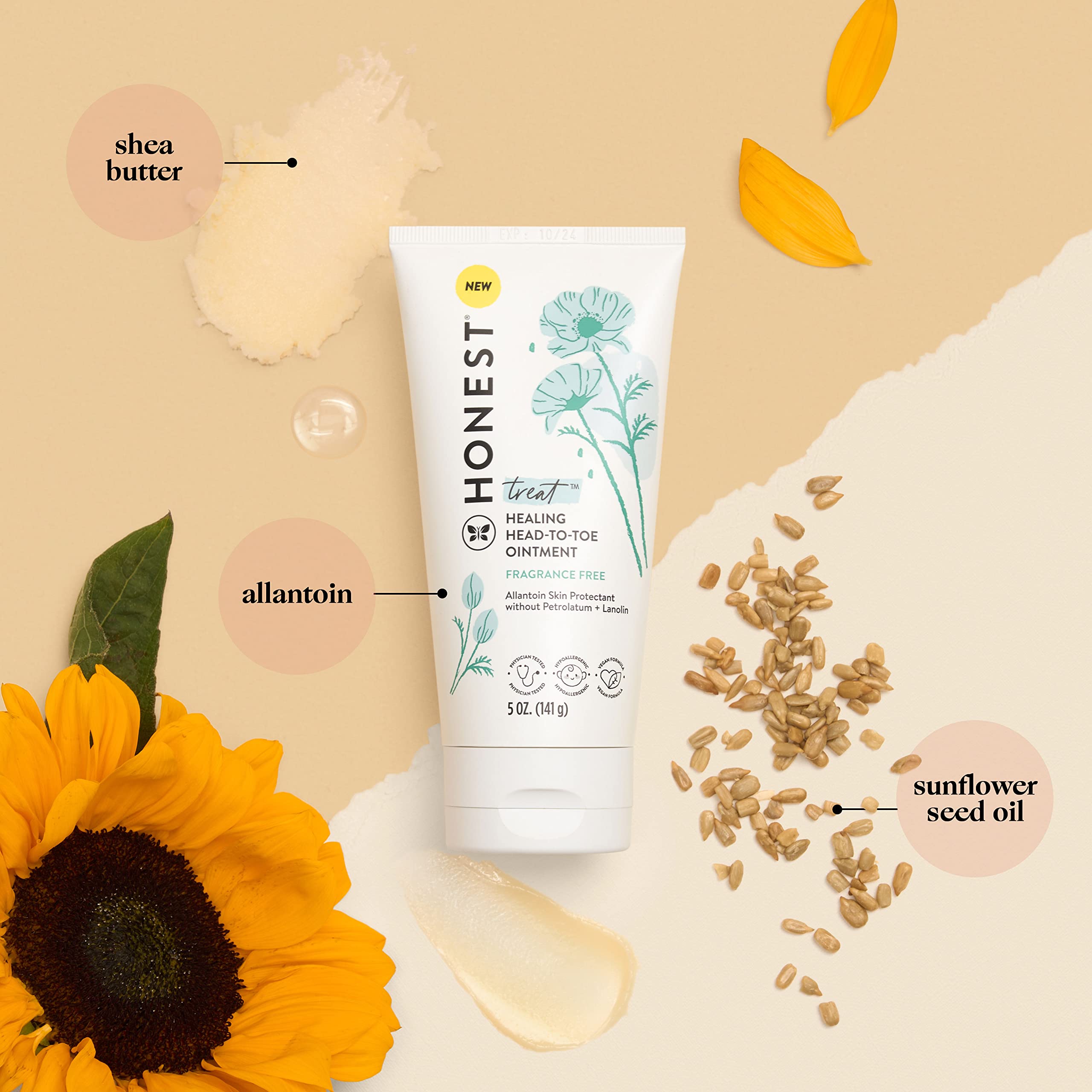 Foto 3 pulgar | Ungüento The Honest Company Healing Head To Toe Healing  150 Ml  Para Bebés - Venta Internacional.