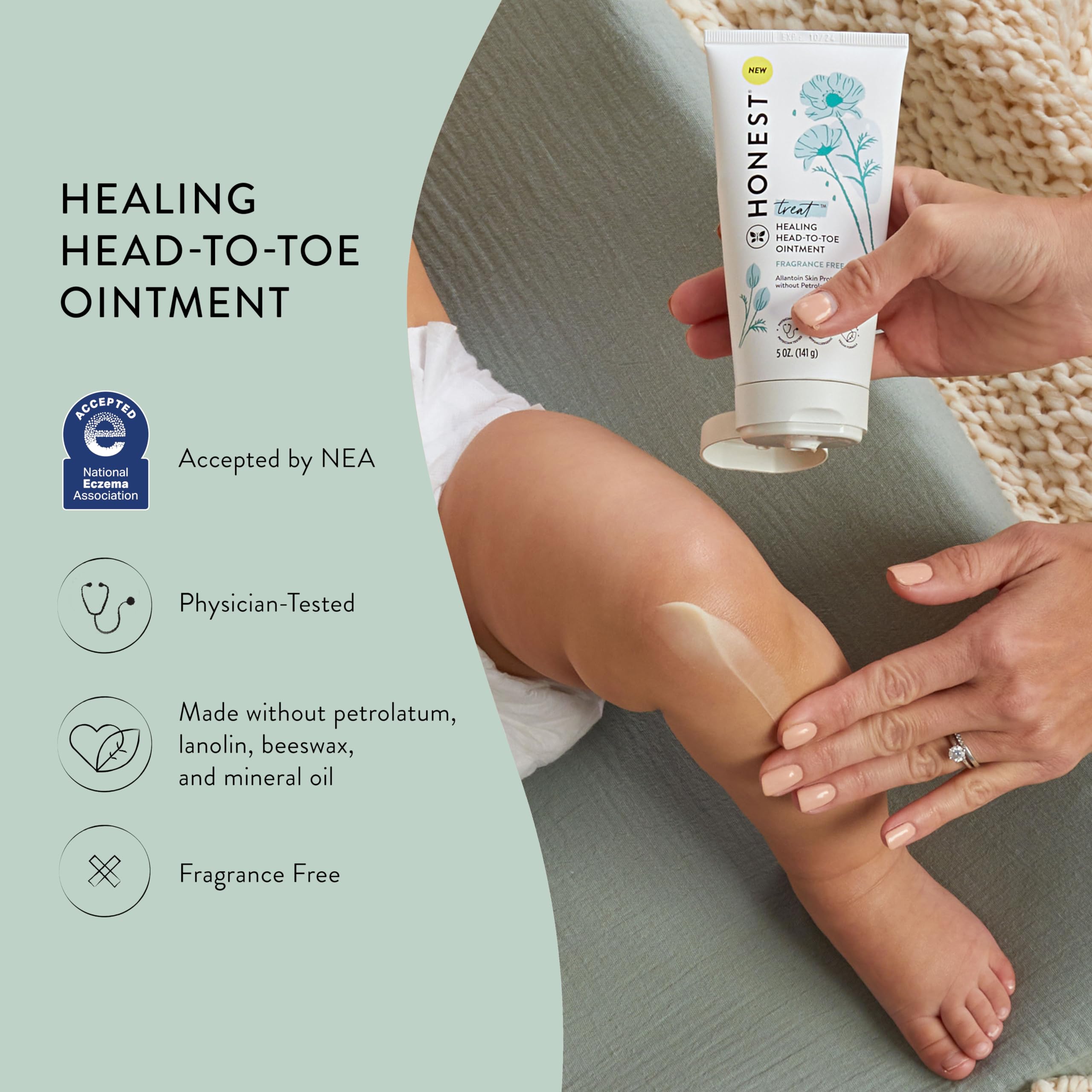 Foto 4 pulgar | Ungüento The Honest Company Healing Head To Toe Healing  150 Ml  Para Bebés - Venta Internacional.