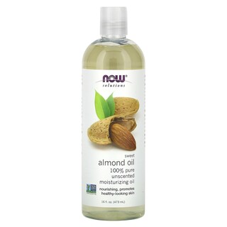 Foto 1 | Aceite Hidratante Now Foods Sweet Almond 100% Puro 473 Ml - Venta Internacional.