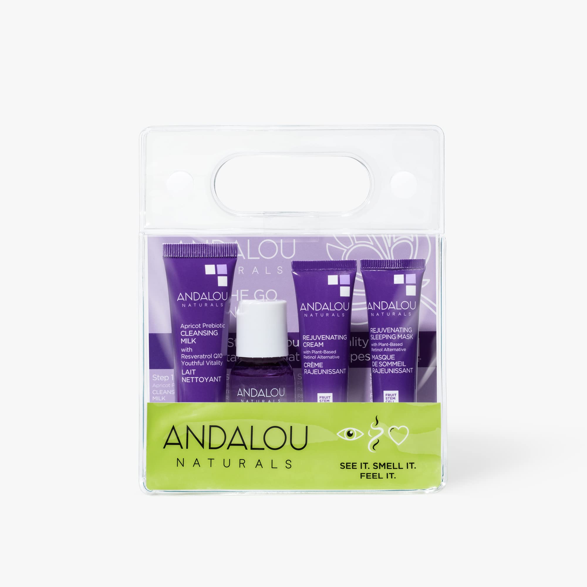 Foto 2 pulgar | Set De Cuidado De La Piel Andalou Naturals Age Defying Travel  Tamaño 4 Unidades - Venta Internacional.