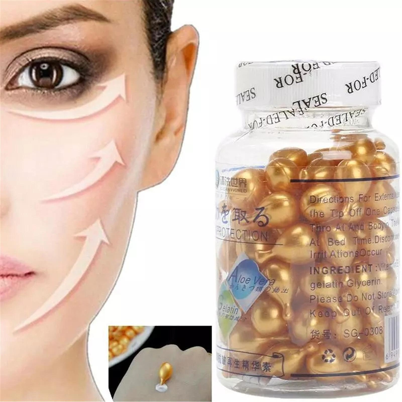 Foto 3 pulgar | Cápsula Antiarrugas De Extracto Para El Cuidado De La Piel Facial Essence  40 Ml - Venta Internacional.