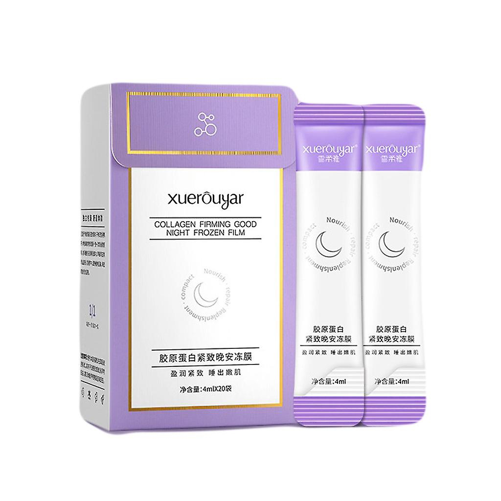 Foto 2 pulgar | Máscara Para Dormir Huoguo Collagen Frozen Film 80 Ml Para Mujer - Venta Internacional.