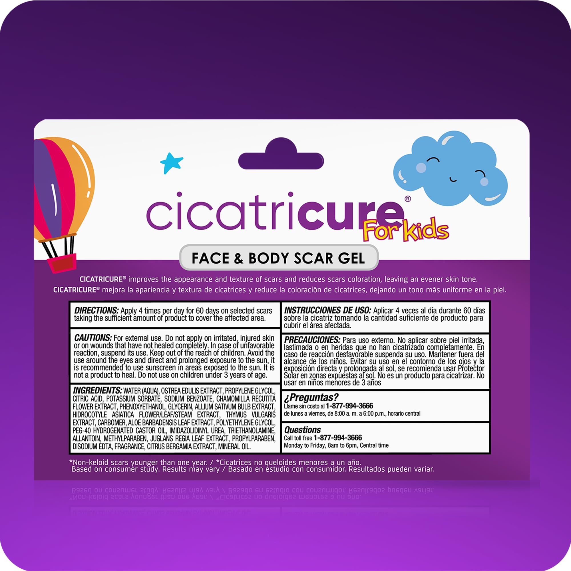 Foto 7 pulgar | Gel Para Cicatrices Cicatricure Advanced Para Niños  30 Ml  Hipoalergénico - Venta Internacional.