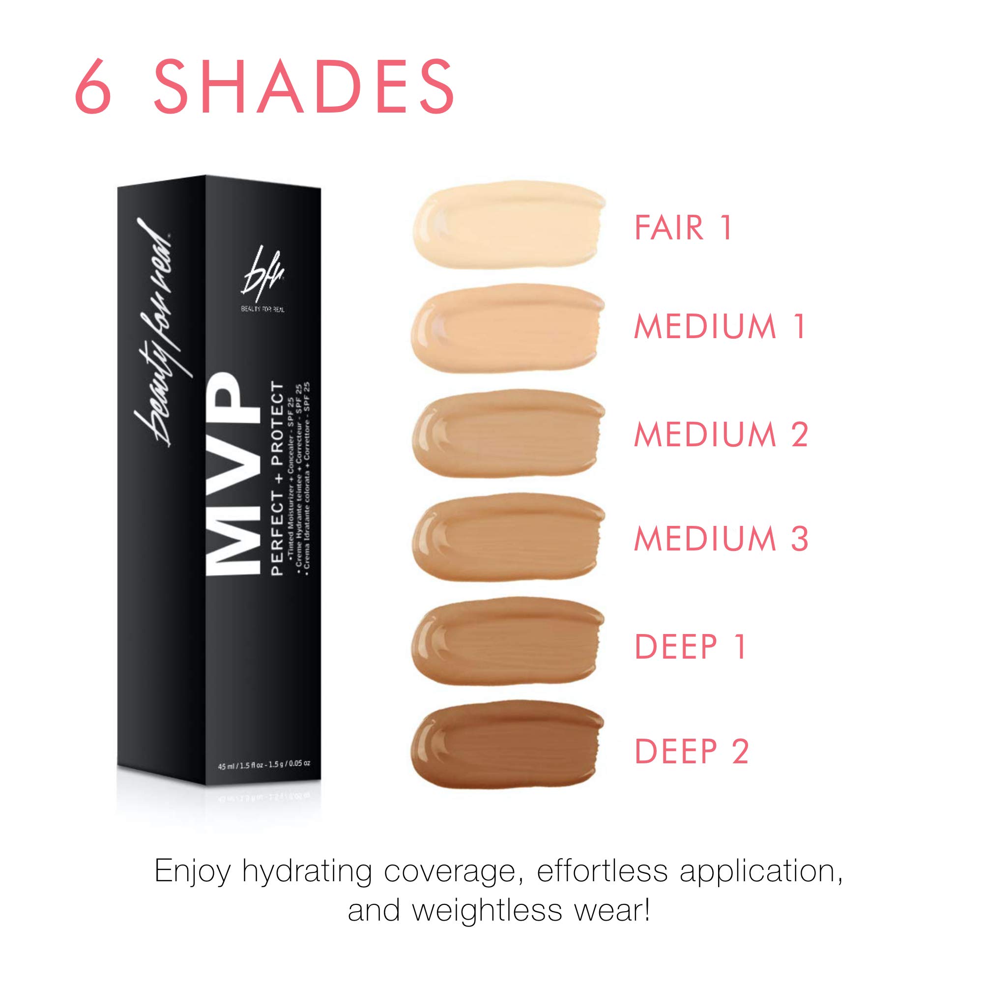 Foto 5 pulgar | Hidratante Y Corrector Con Color Beauty For Real Mvp Spf25 - Venta Internacional.