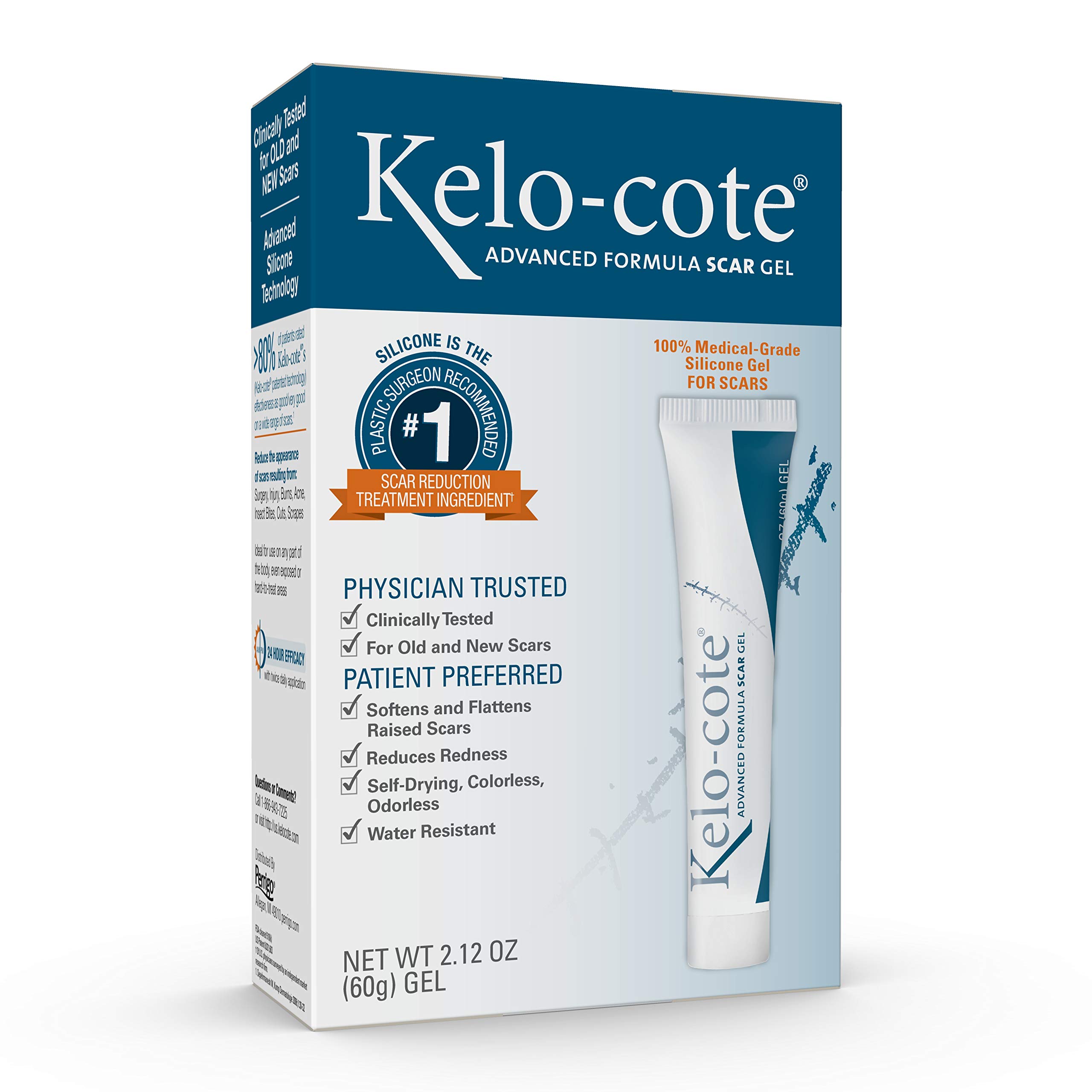 Foto 2 pulgar | Gel Para Cicatrices Kelo-cote Advanced Skincare 60 G - Venta Internacional.