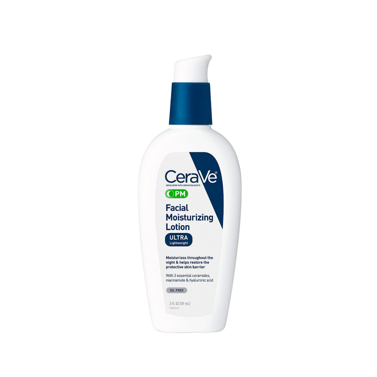Foto 3 pulgar | Loción Facial Cerave Pm Moisturizing 89 Ml