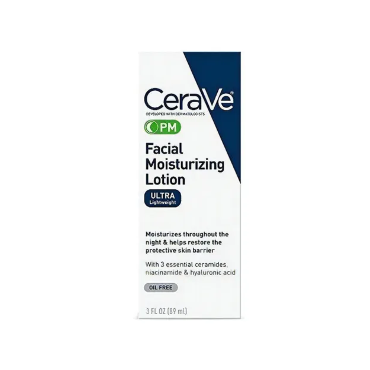 Foto 4 pulgar | Loción Facial Cerave Pm Moisturizing 89 Ml