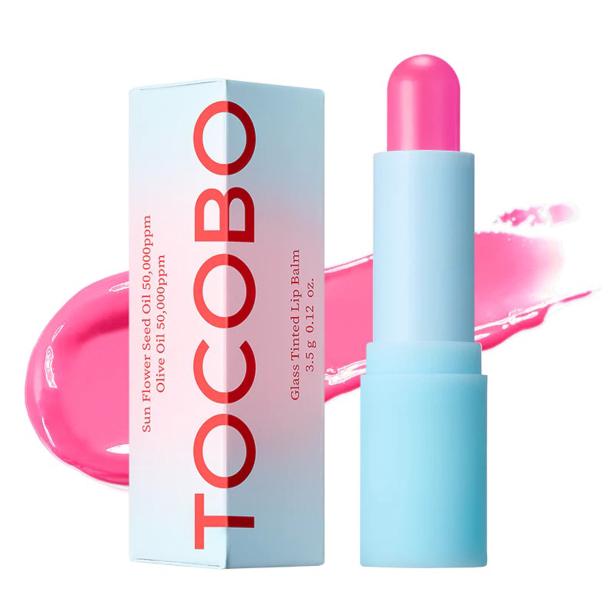 Foto 3 pulgar | Lipstick Glass Tinted Lip Balm 012 Better Pink TOCOBO