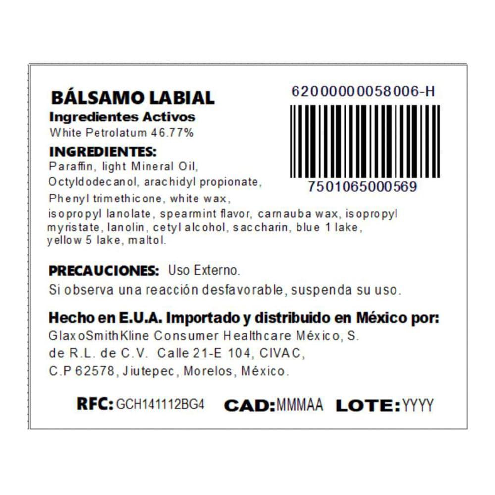Foto 4 pulgar | Protector Labial ChapStick Yerbabuena 4.2 G