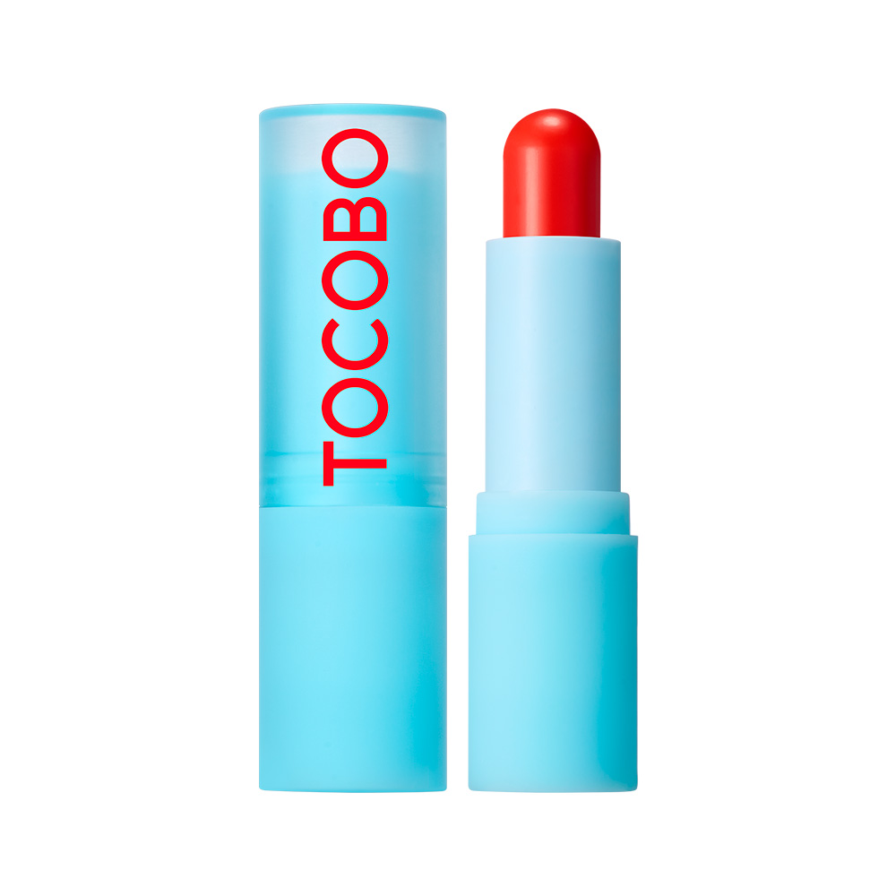 Foto 2 pulgar | Bálsamo Labial Humectante con Color Tocobo Glass Tinted Lip Balm 013 Tangerine Red