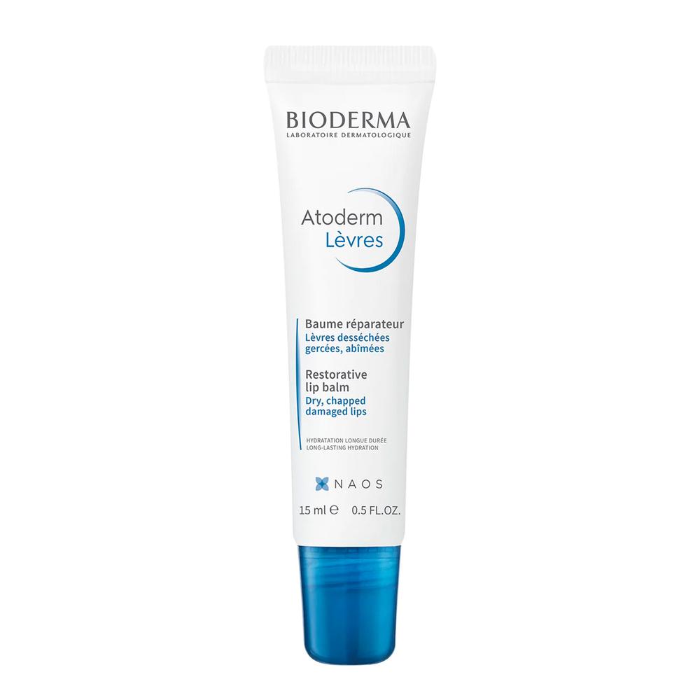 Foto 2 pulgar | Bálsamo Hidratante de Labios Bioderma Atoderm 15 ml