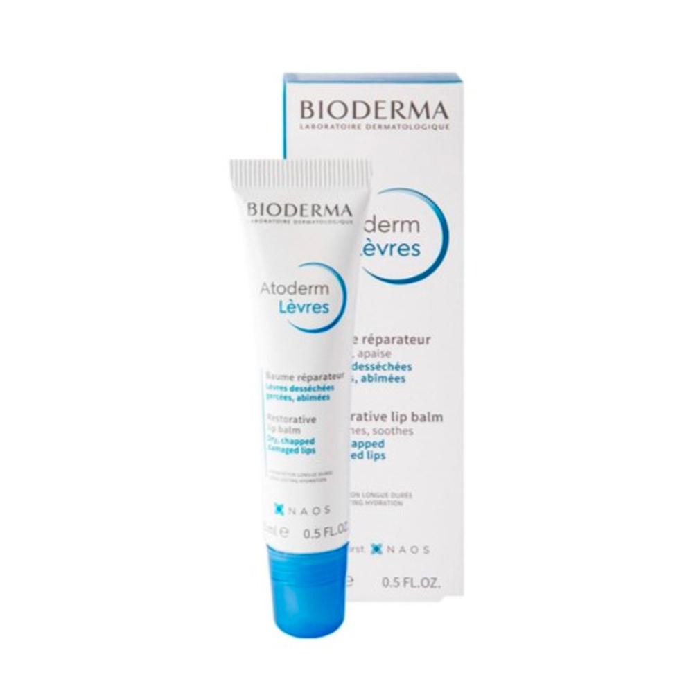 Foto 3 pulgar | Bálsamo Hidratante de Labios Bioderma Atoderm 15 ml