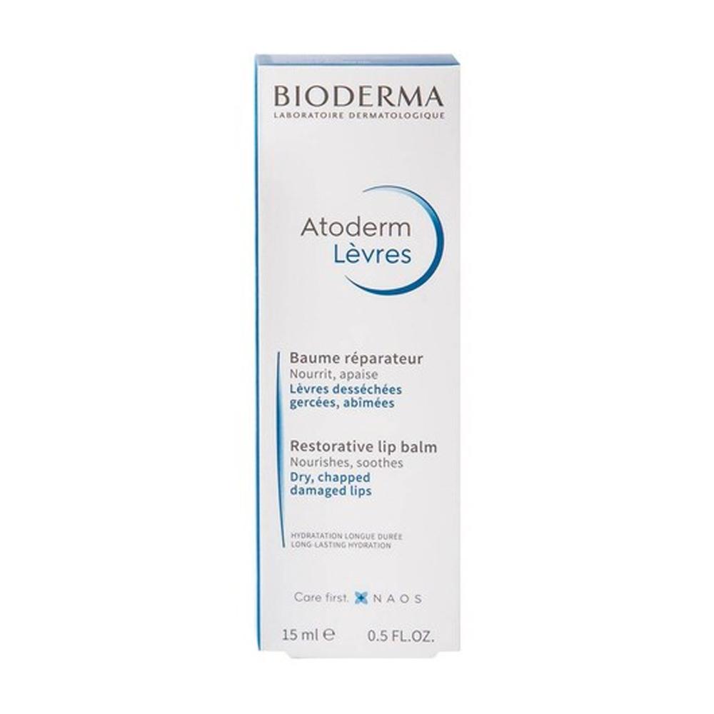 Foto 4 pulgar | Bálsamo Hidratante de Labios Bioderma Atoderm 15 ml