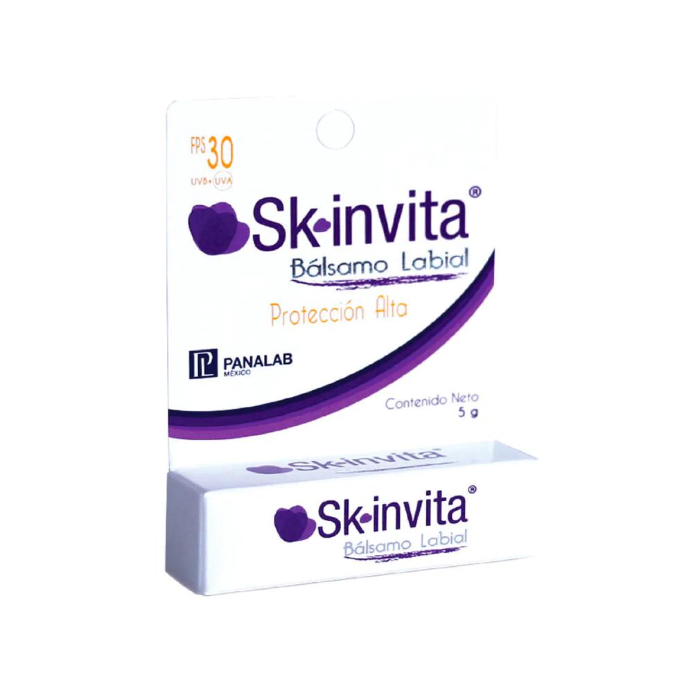 Foto 2 | Bálsamo Labial Sk-Invita Protección Alta 5 g
