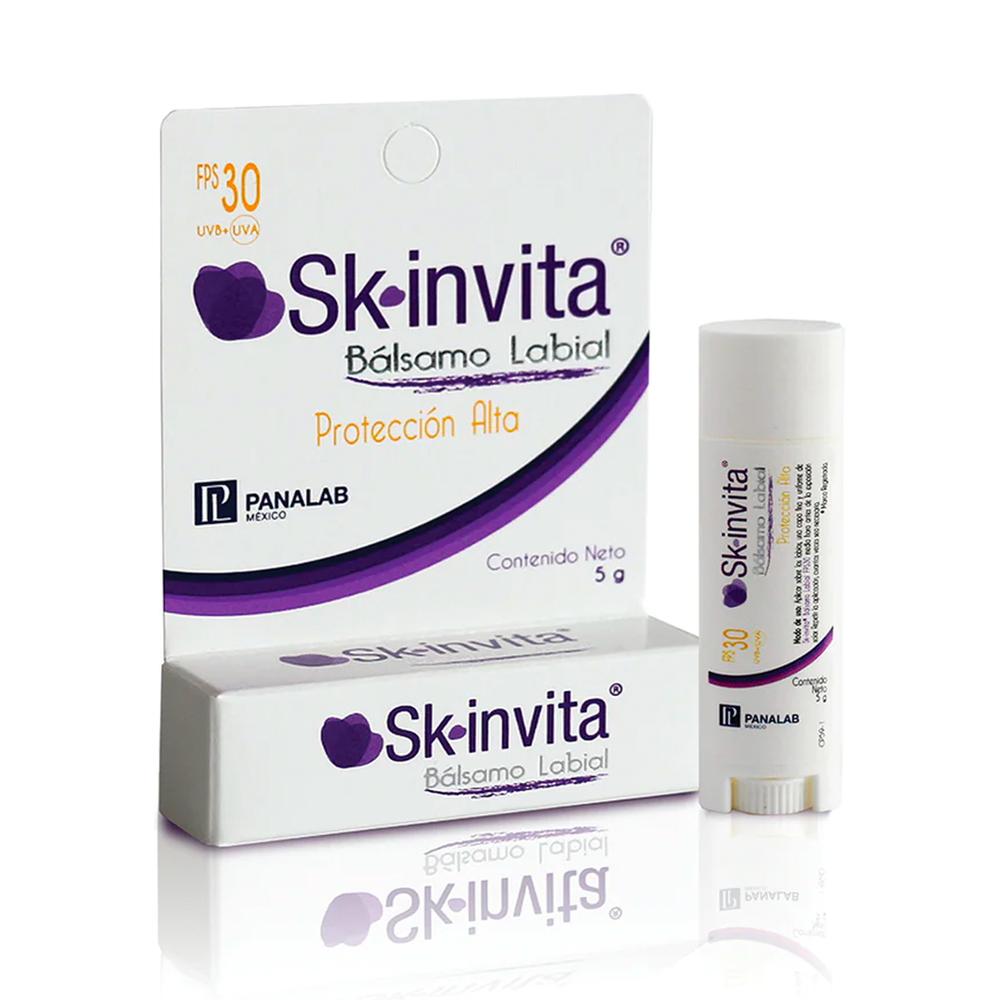 Foto 3 | Bálsamo Labial Sk-Invita Protección Alta 5 g