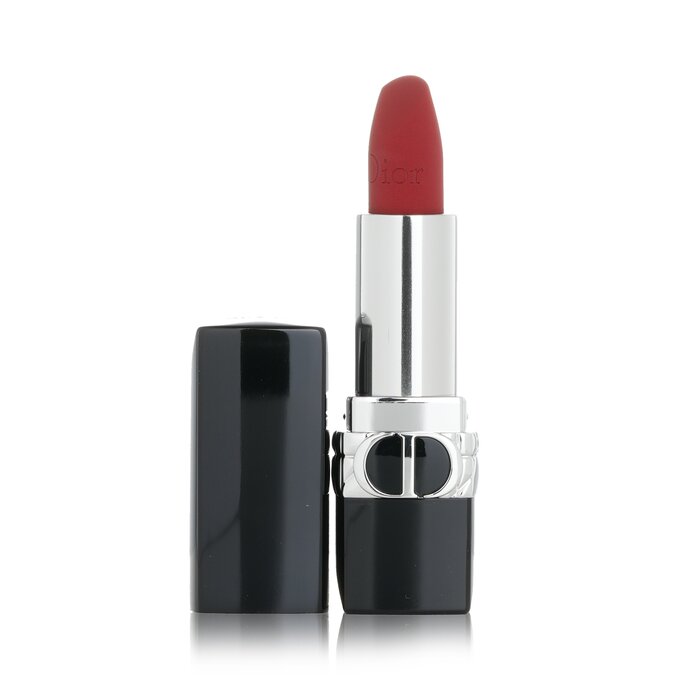 Bálsamo Labial Christian Dior Rouge Dior Floral Care #999 Matte - Venta Internacional.